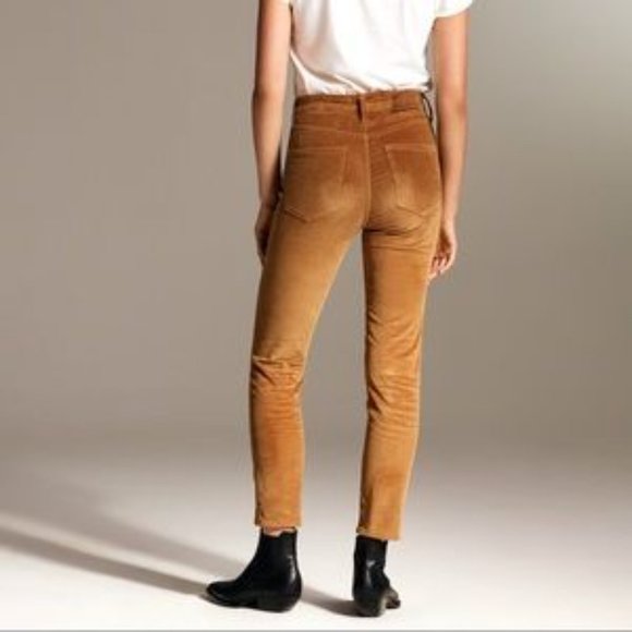 Aritzia Denim Forum The Yoko High Rise Slim Corduroy Size 30 - Picture 2 of 11